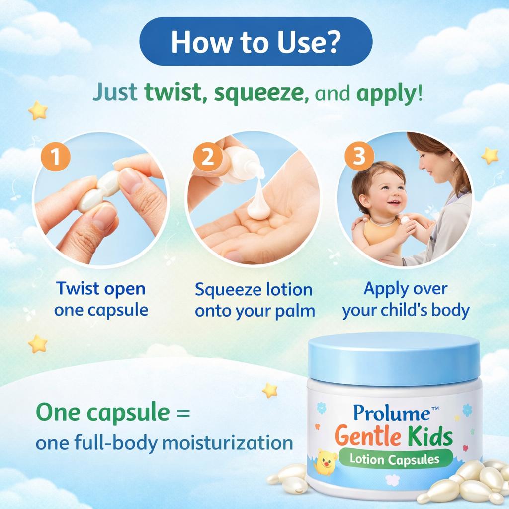Gentle Kids Lotion Capsules