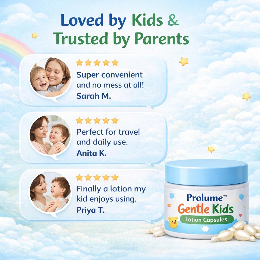 Gentle Kids Lotion Capsules