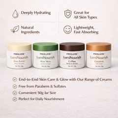 LumiNourish Body Cream Collection