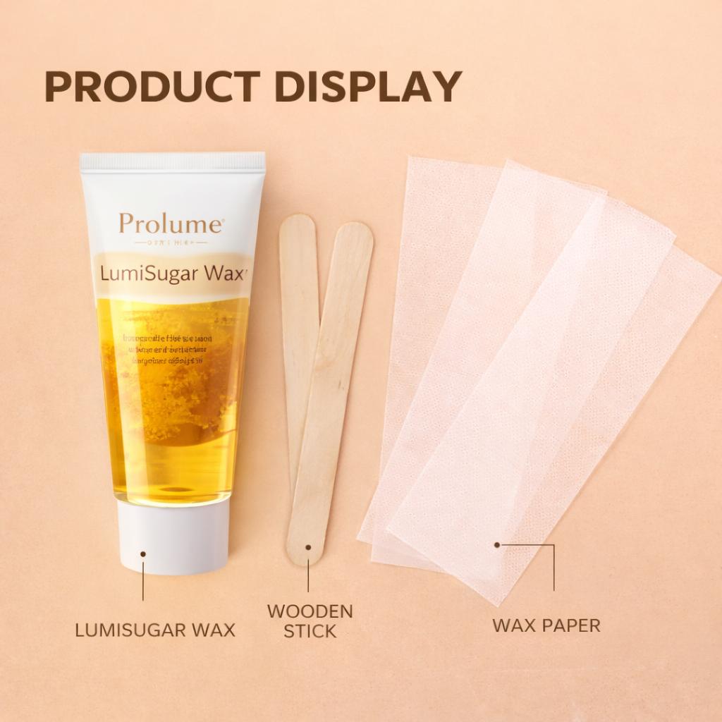 LumiSugar Wax  Gentle Hair Removal Sugar Wax