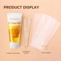 LumiSugar Wax  Gentle Hair Removal Sugar Wax