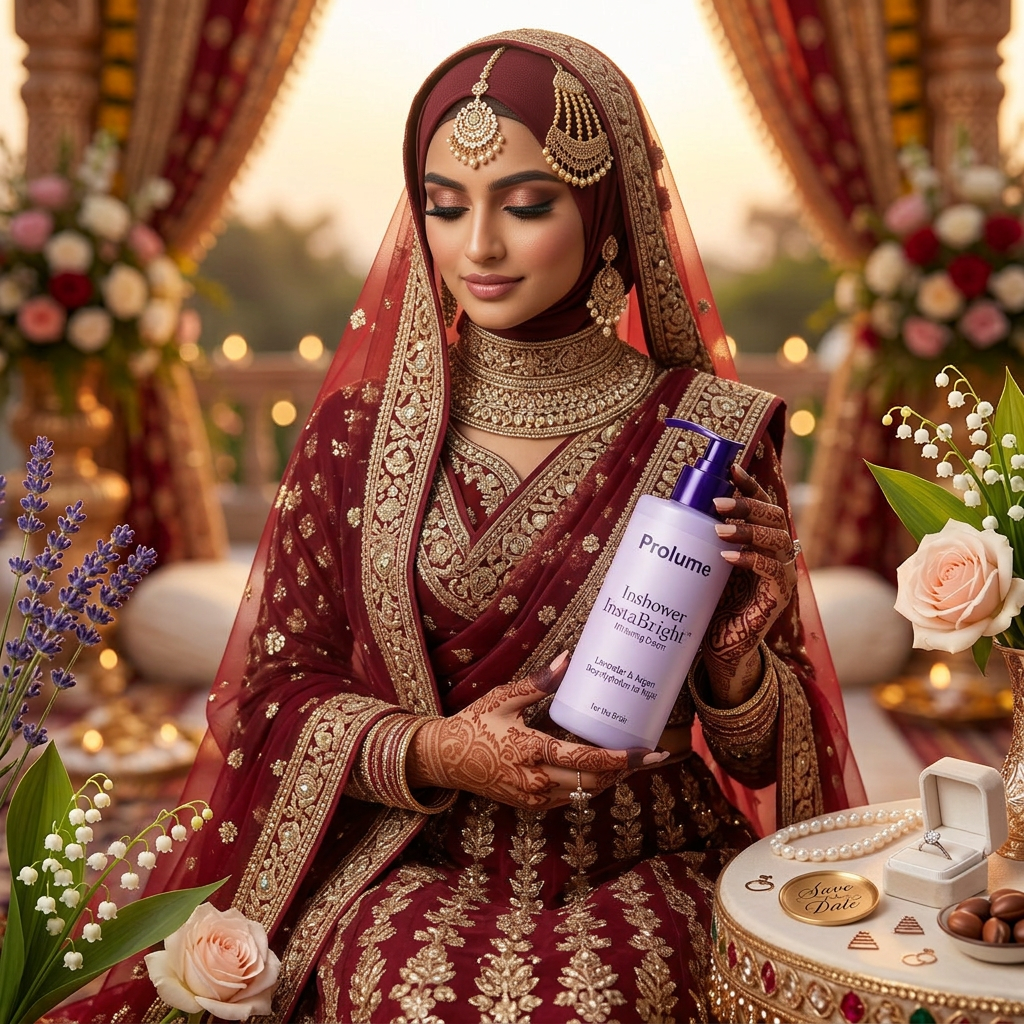 InstaBright Whitening Body Wash-Off Cream for Bride to be