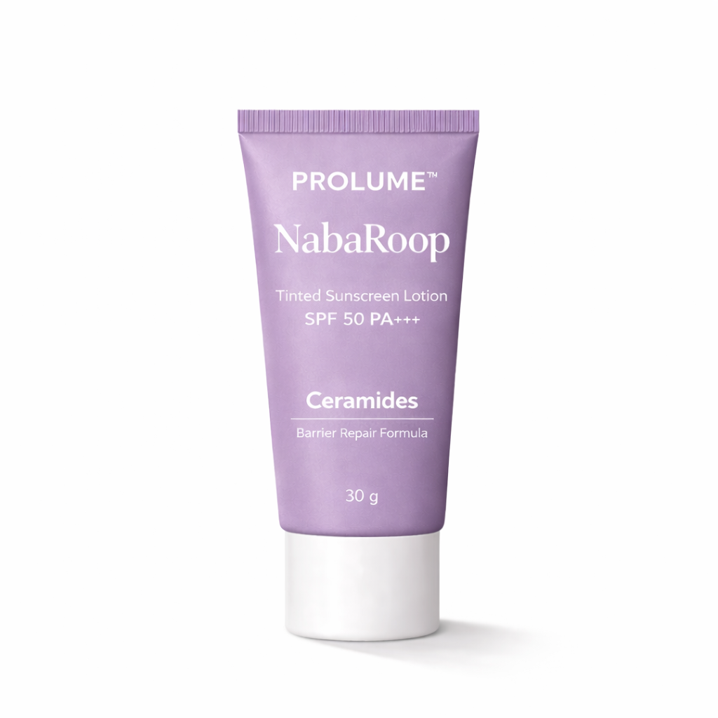 NabaRoop Tinted Sunscreen Lotion SPF 50 PA+++ – Ceramide