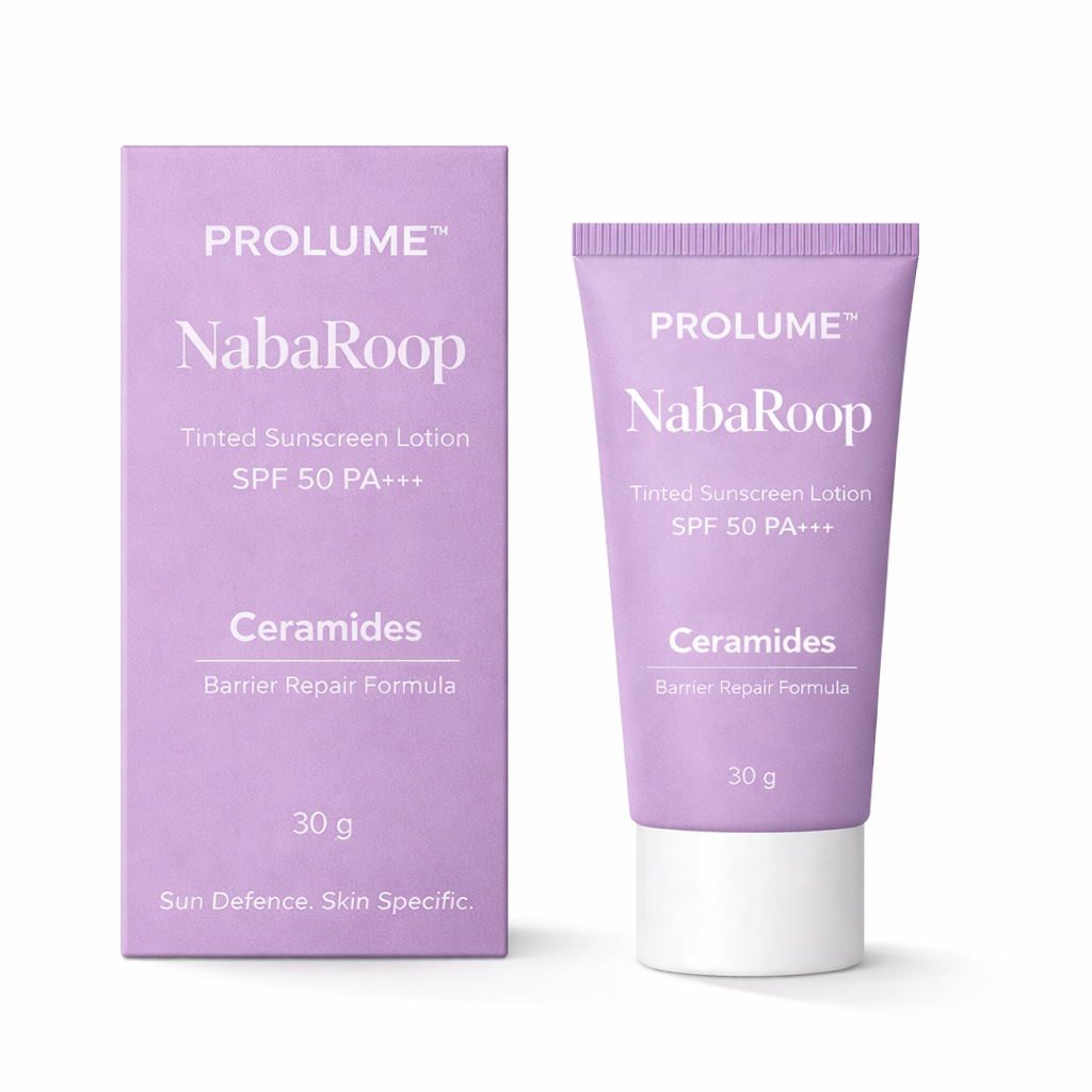 NabaRoop Tinted Sunscreen Lotion SPF 50 PA+++ – Ceramide