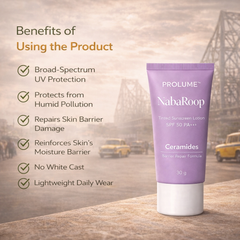 NabaRoop Tinted Sunscreen Lotion SPF 50 PA+++ – Ceramide