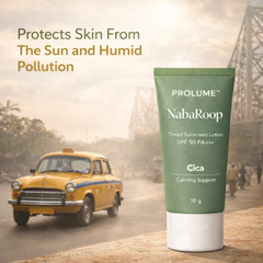 NabaRoop Tinted Sunscreen Lotion SPF 50 PA+++ – Cica