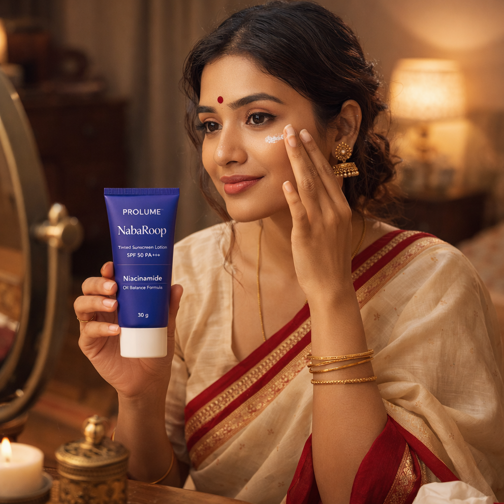 NabaRoop Tinted Sunscreen Lotion SPF 50 PA+++ – Niacinamide