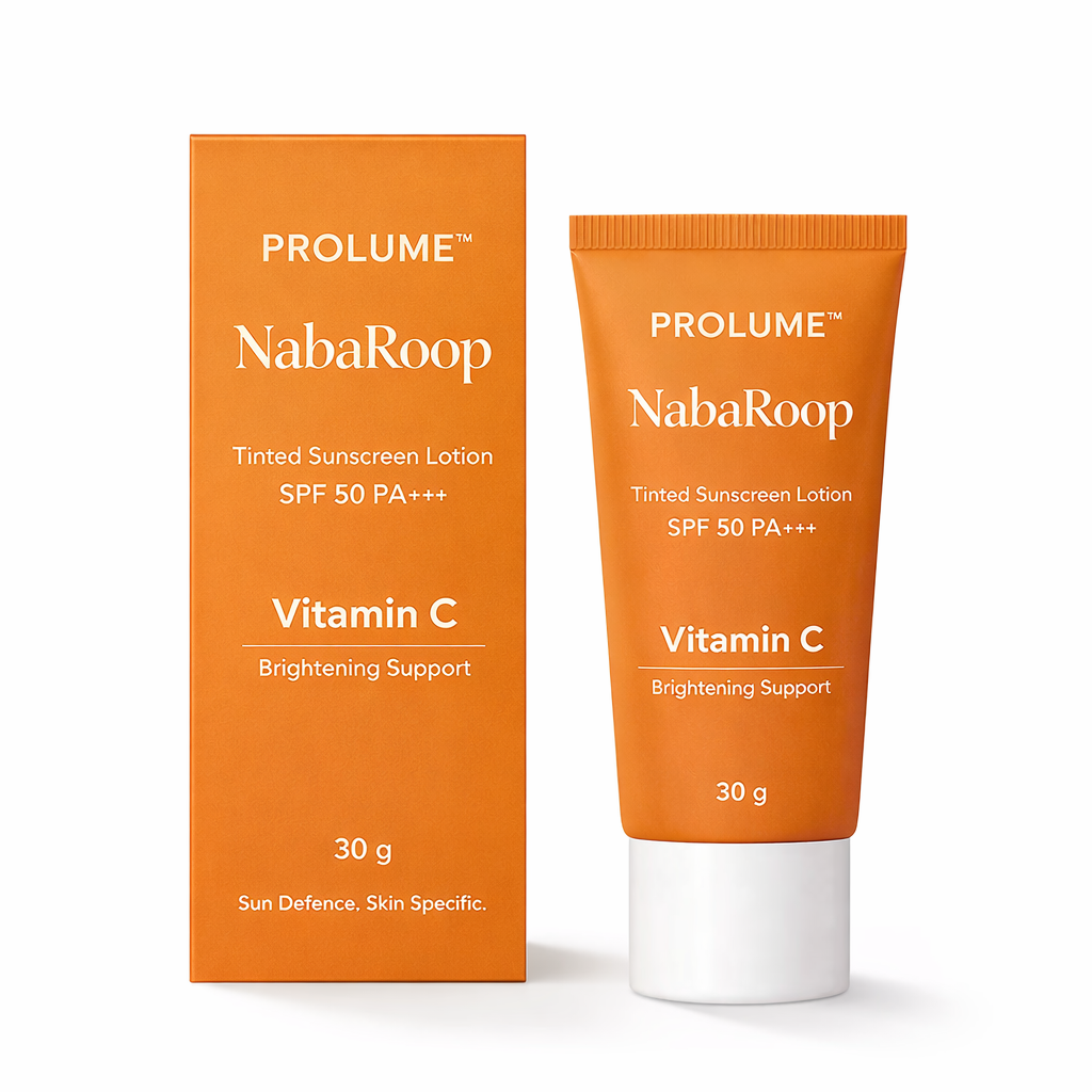 NabaRoop Tinted Sunscreen Lotion SPF 50 PA+++ – Vitamin C
