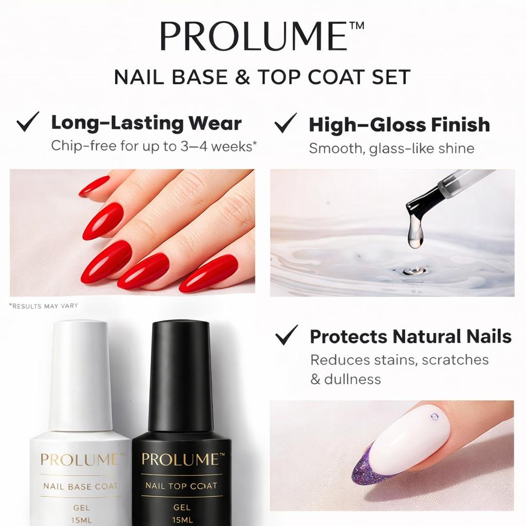 NailBase & Top Coat Set