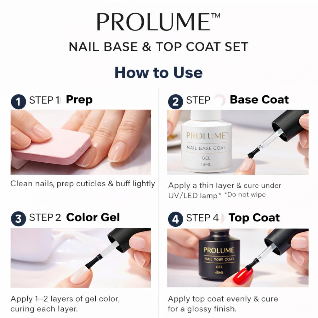 NailBase & Top Coat Set