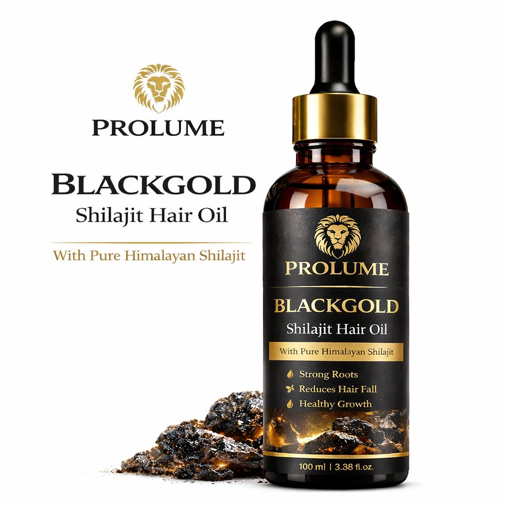 BlackGold Shilajit Hair Oil