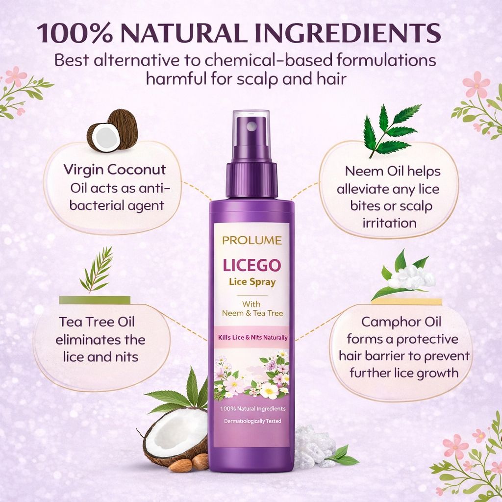 LiceGO Anti Lice Spray & Comb Comb