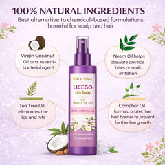 LiceGO Anti Lice Spray & Comb Comb