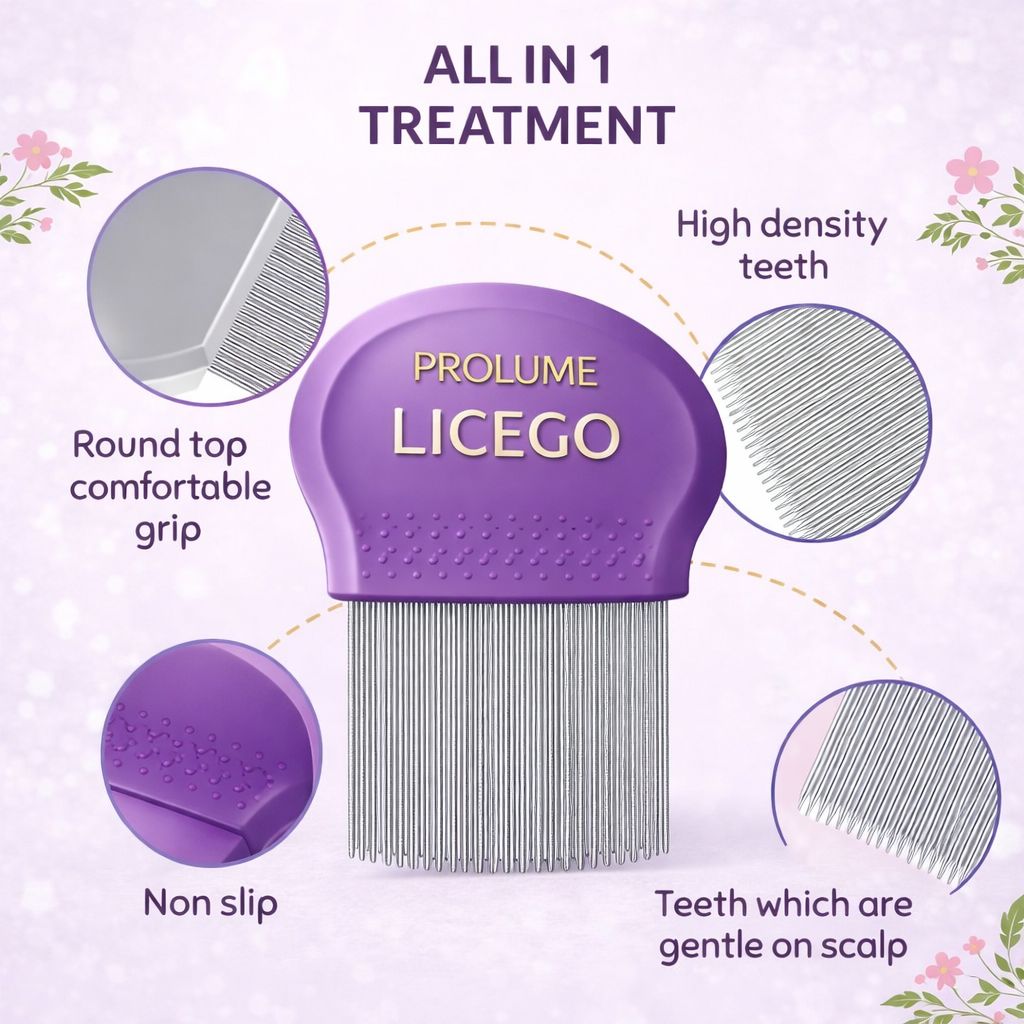 LiceGO Anti Lice Spray & Comb Comb