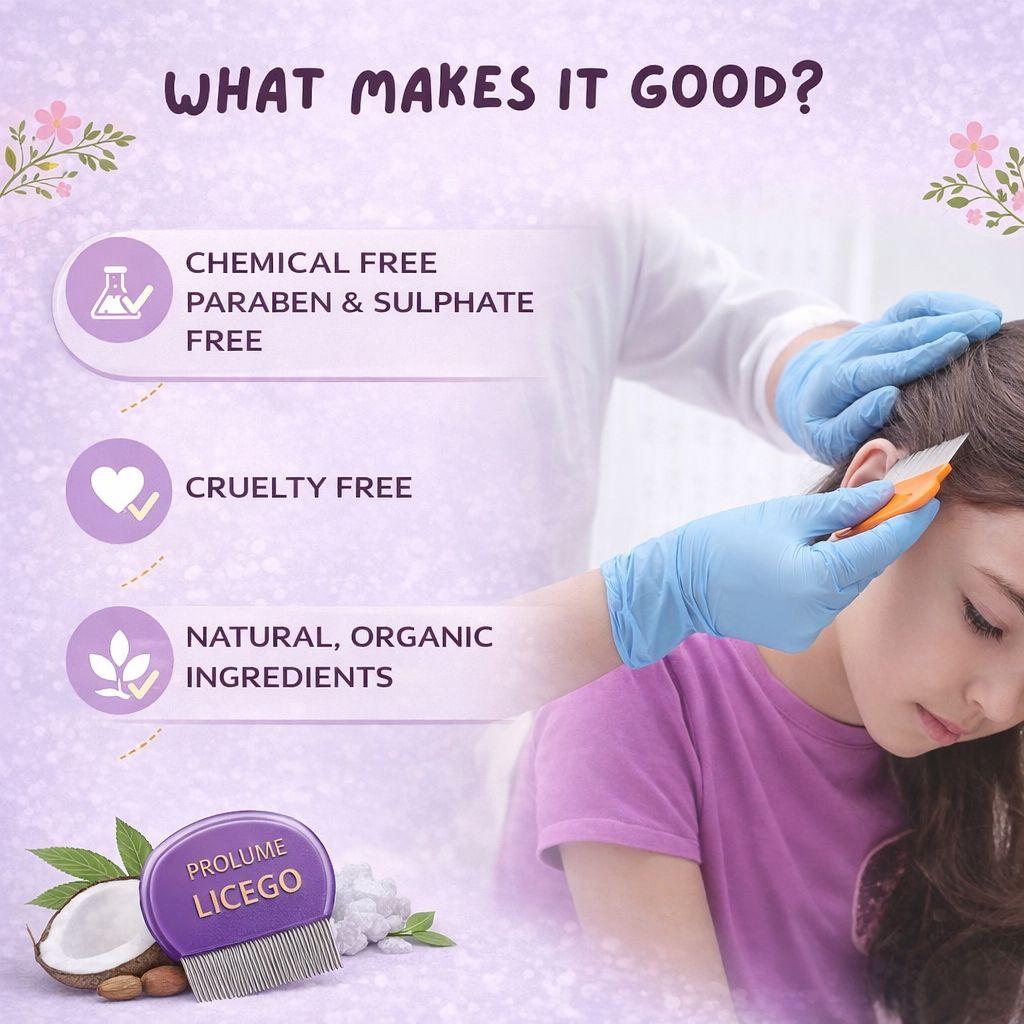 LiceGO Anti Lice Spray & Comb Comb