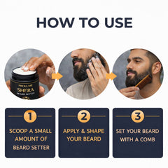 Shera Beard Setter (Supreme Hold)