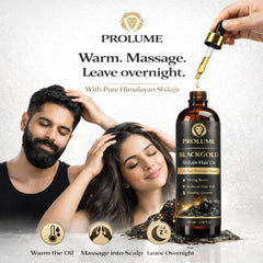 BlackGold Shilajit Hair Oil