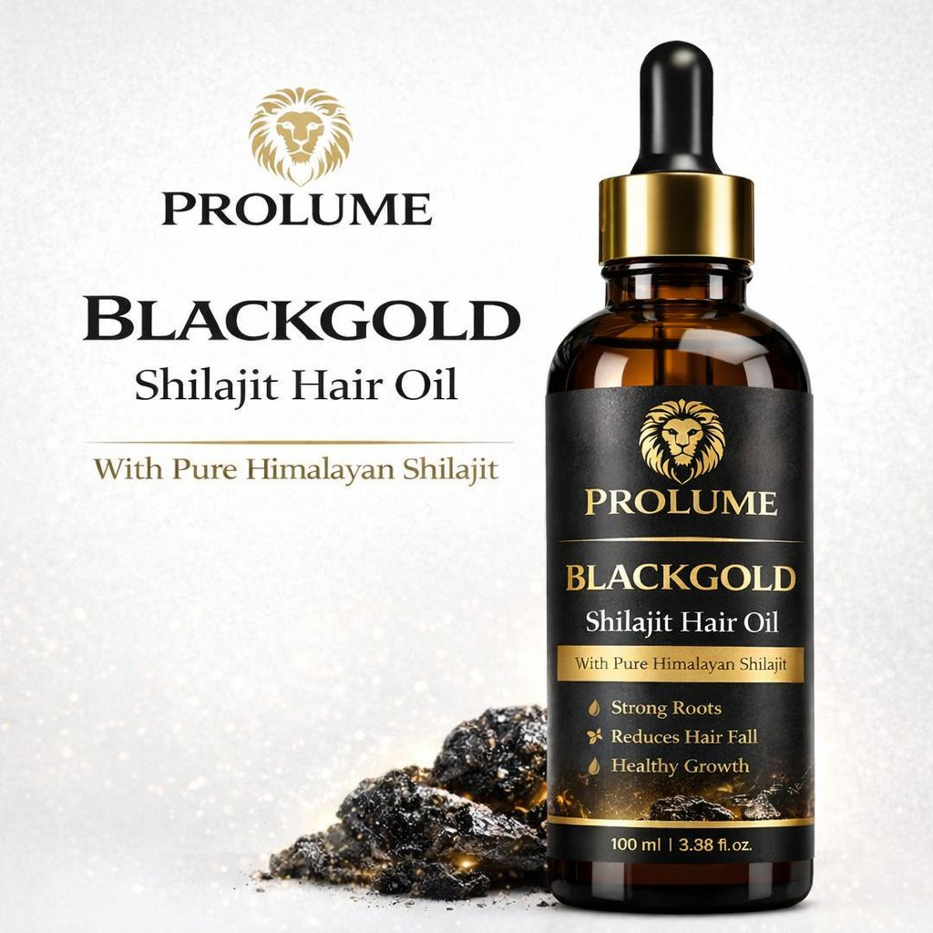 BlackGold Shilajit Hair Oil
