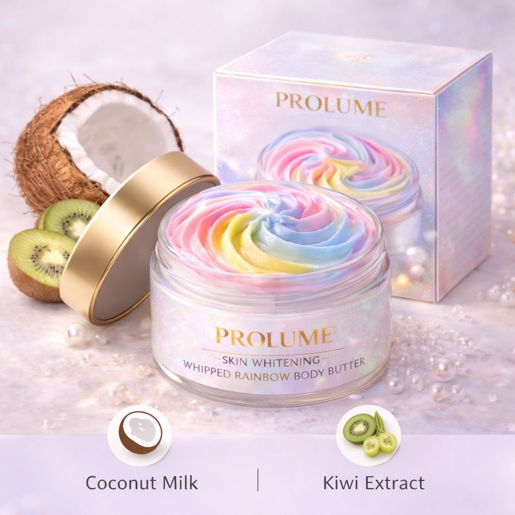 Skin Whitening Whipped Rainbow Body butter