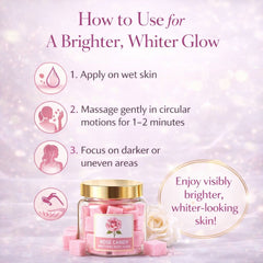 Rose Candy Whitening Scrub