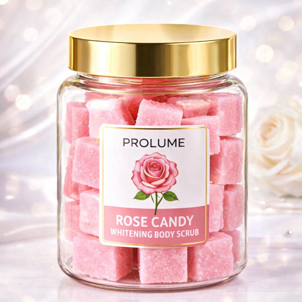 Rose Candy Whitening Scrub