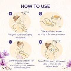 Saffron Glow Whitening Body Polish