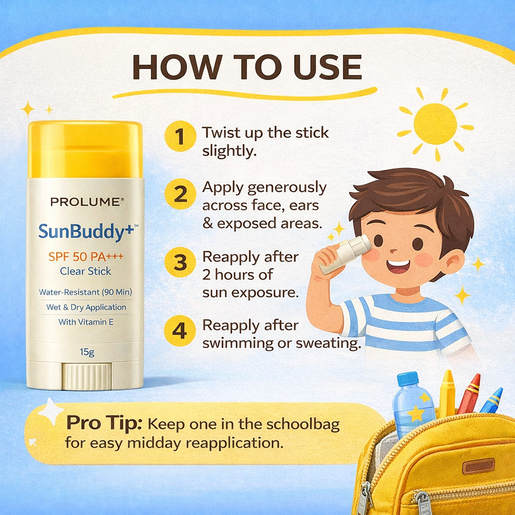 SunBuddy+ SPF 50 PA+++ Clear Face Stick