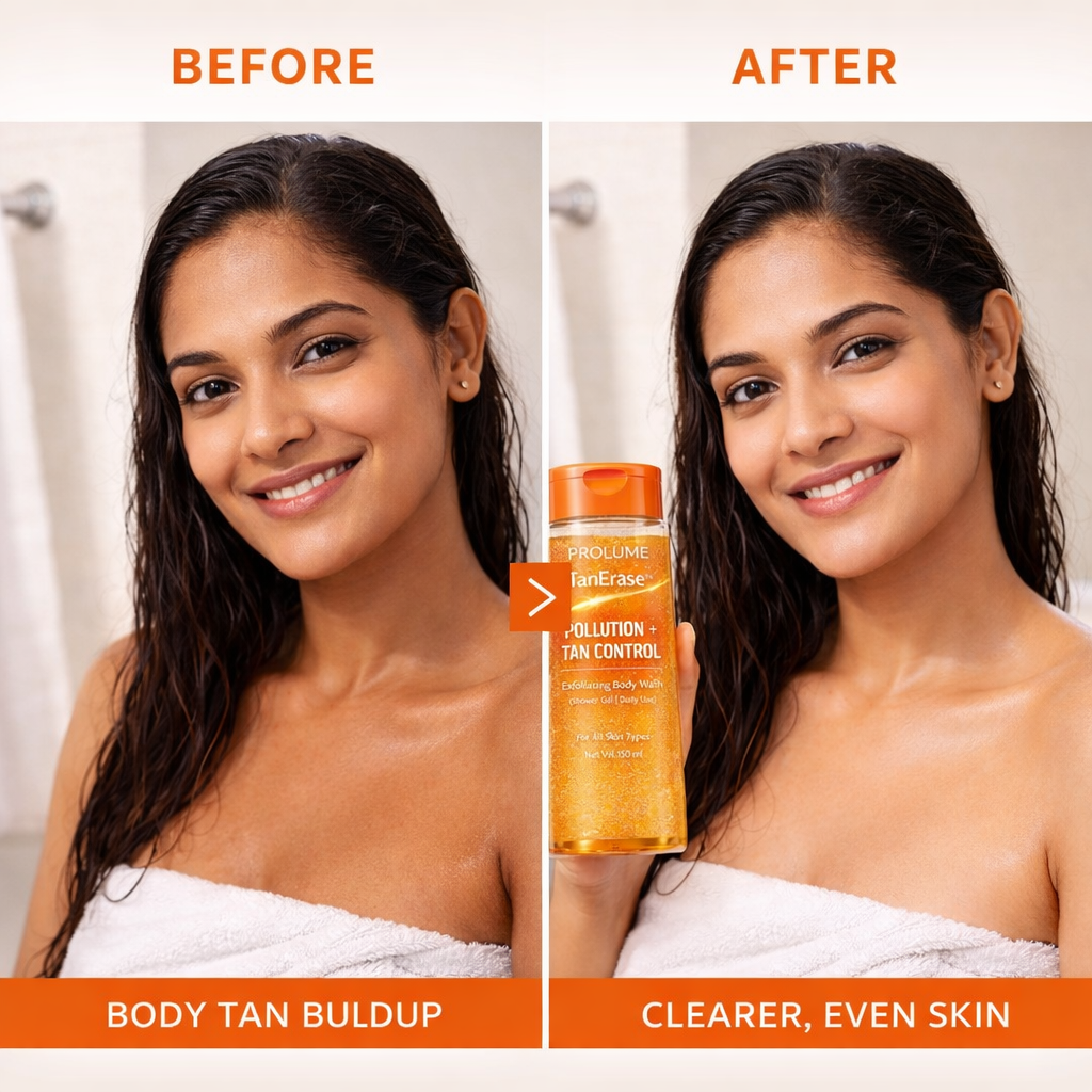 TanErase Pollution + Tan Control Exfoliating Body Wash