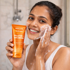 TanErase Pollution + Tan Control Exfoliating Face Wash