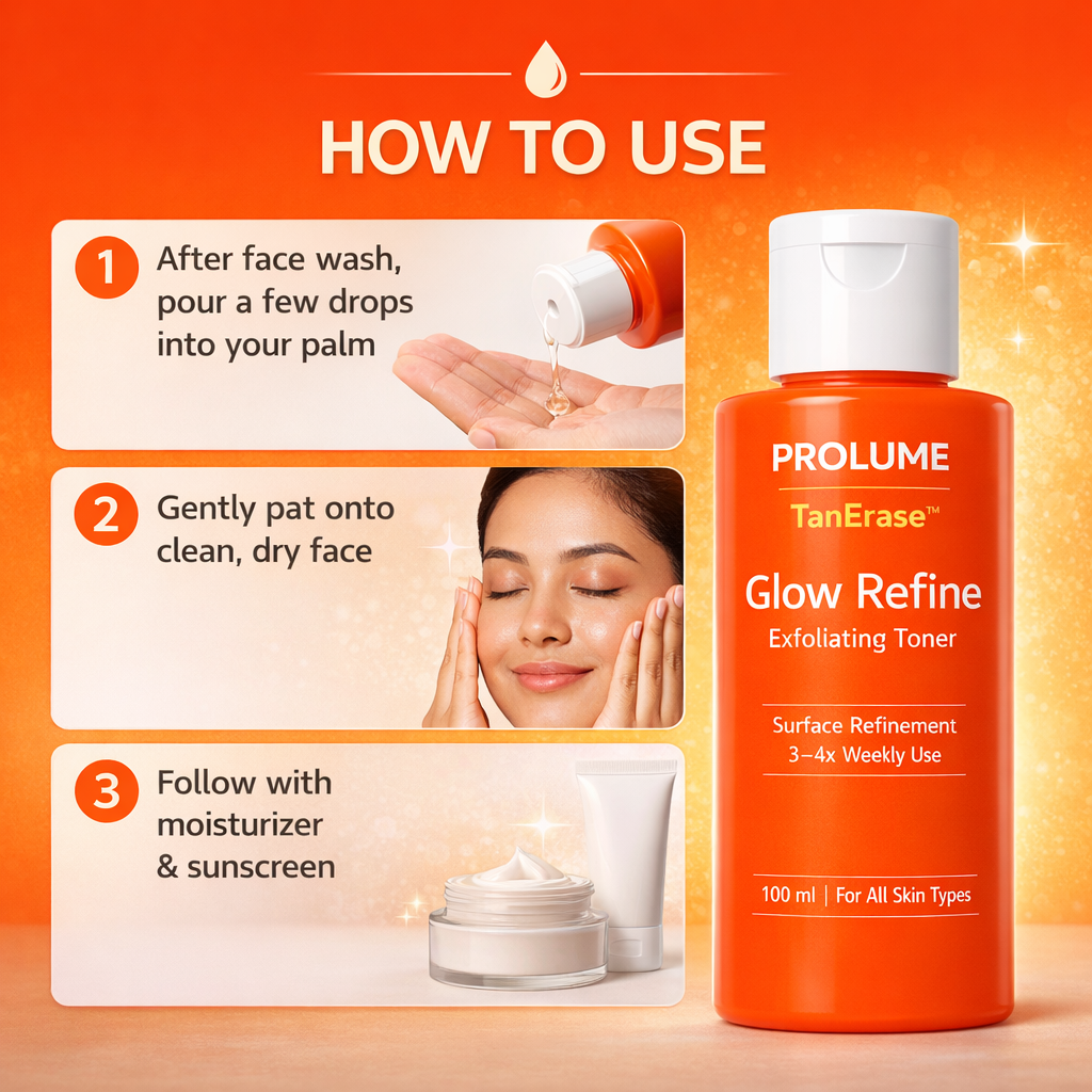 TanErase Glow Refine Exfoliating Toner
