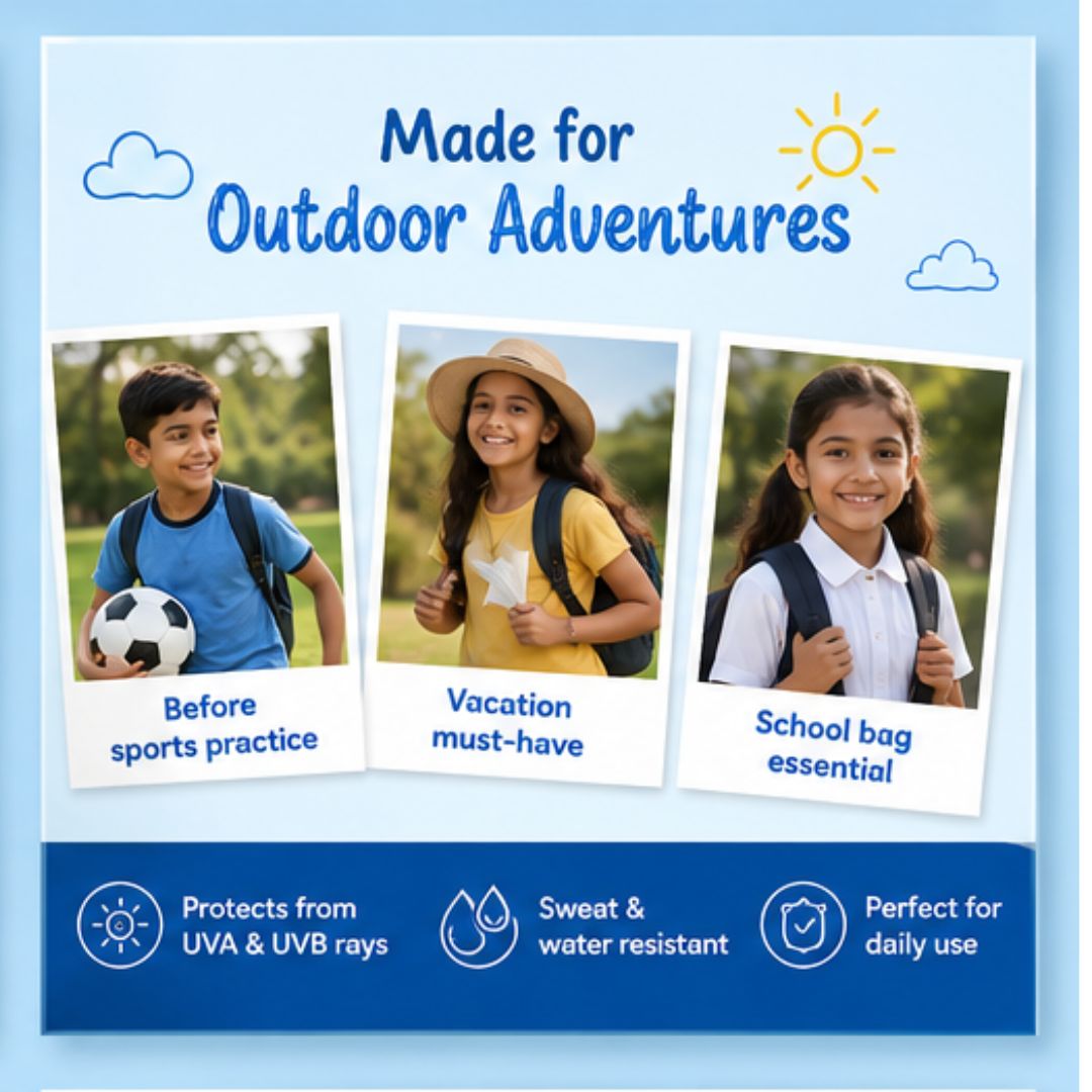 Kids Sunscreen Wipes SPF 50 ++++