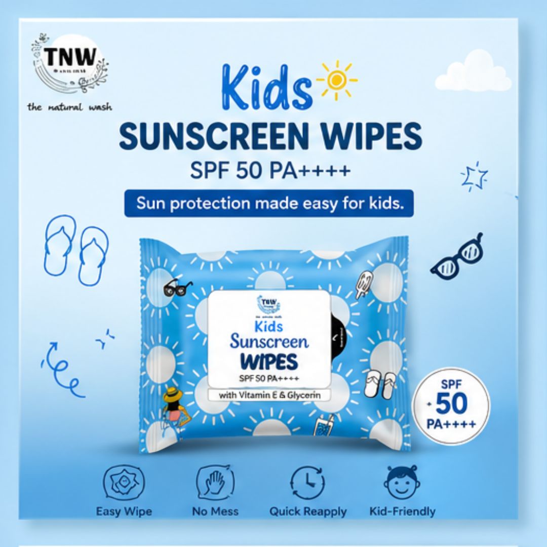 Kids Sunscreen Wipes SPF 50 ++++