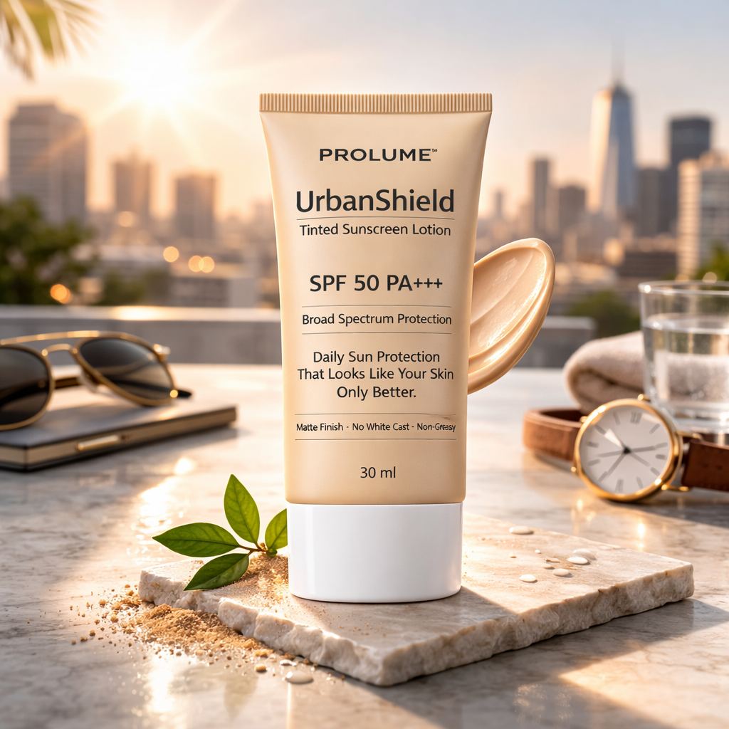 UrbanShield Tinted Sunscreen Lotion SPF 50 PA+++