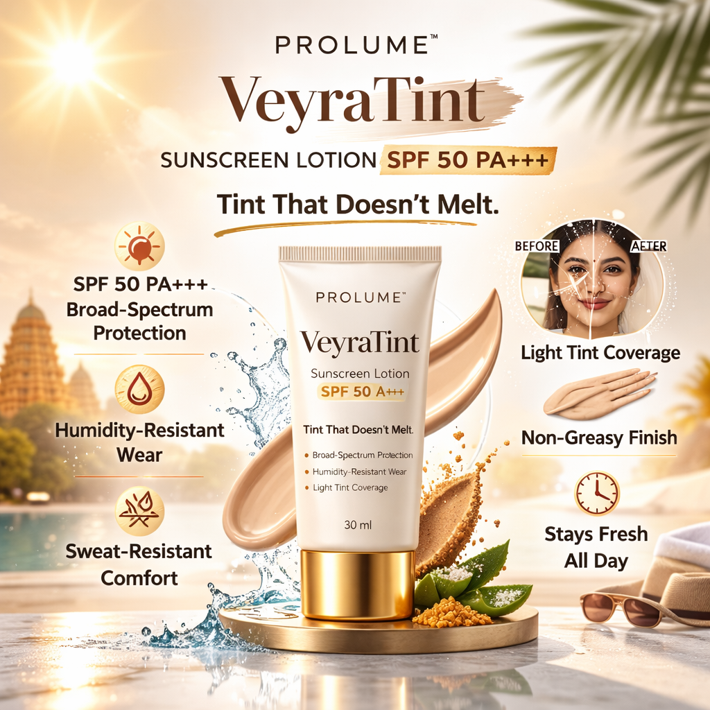 VeyraTint Sunscreen Lotion SPF 50 PA+++