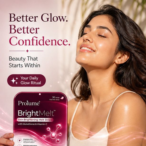 BrightMelt Skin Brightening Melt Strips with Glutathione & Vitamin C