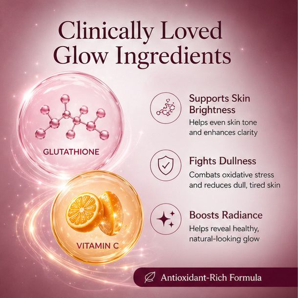 BrightMelt Skin Brightening Melt Strips with Glutathione & Vitamin C