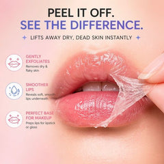 PeelPrep Hydrating Lip Mask Peel-Off Lip Care | Smooth Lip Prep | Instant Hydration-Pack of 3