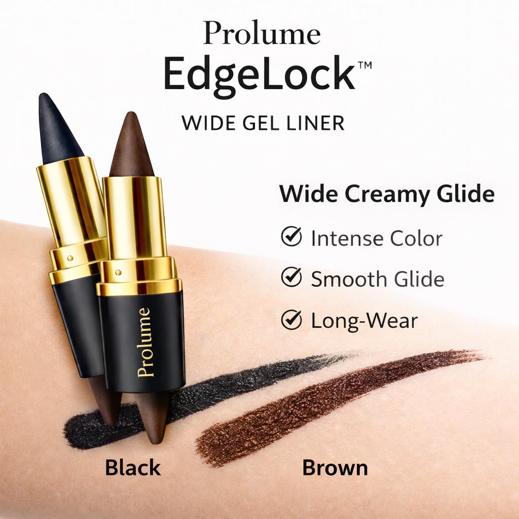 Wide Gel Liner (Pack of 2 – Black & Brown)