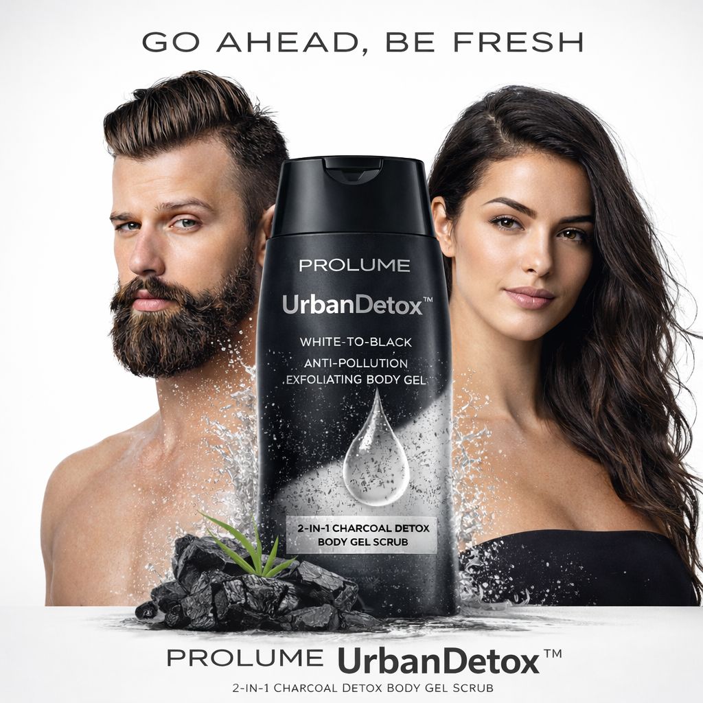 UrbanDetox™ White-to-Black Anti-Pollution Exfoliating Body Gel