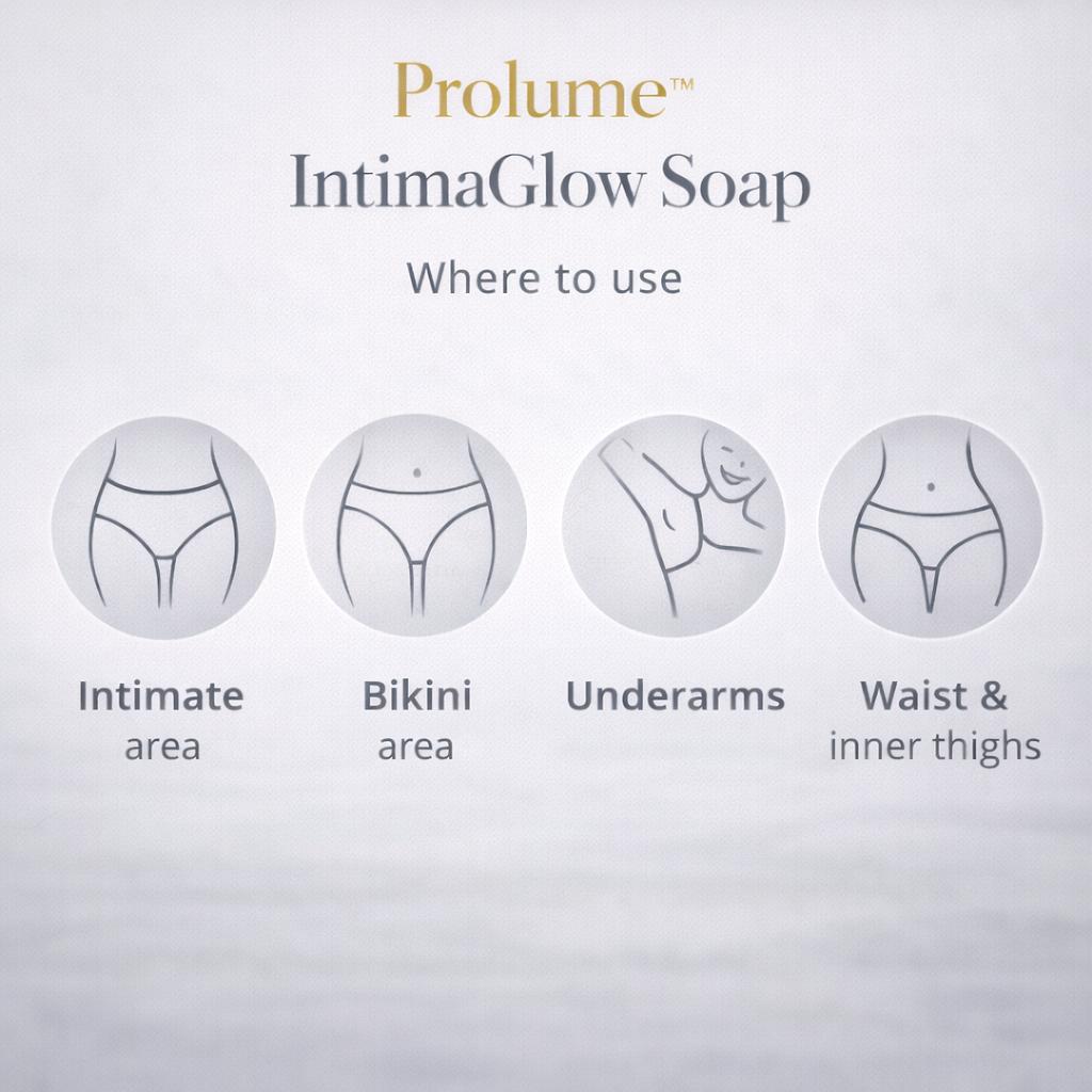 IntimaGlow Soap  Gentle Intimate Brightening Care Bar