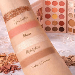 The Glam Book  All-in-One Makeup Palette