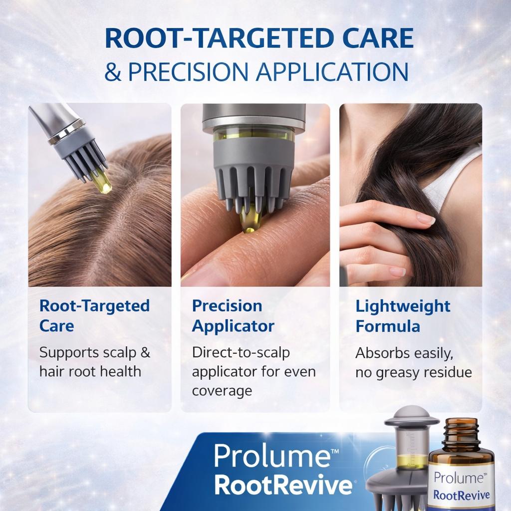 RootRevive – Hair Growth Support Serum with Applicator