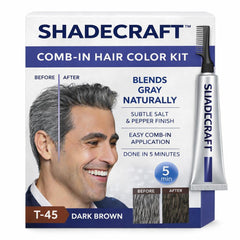 ShadeCraft Men’s Comb-In Hair Color Kit