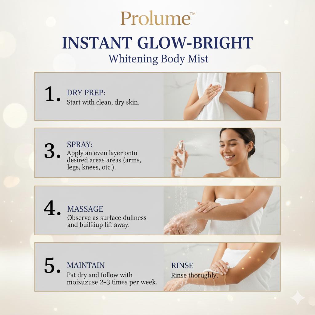 GlowBright Whitening Body Mist