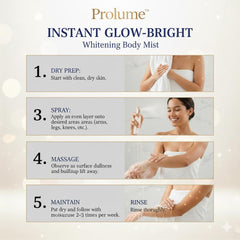 GlowBright Whitening Body Mist