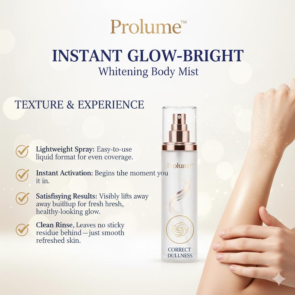 GlowBright Whitening Body Mist